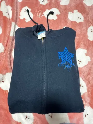 케이온! 아키야마 미오 자수 후드티