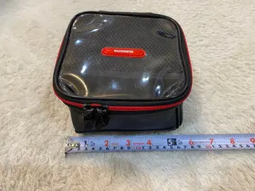 SHIMANO 릴 케이스 블랙/빨간색 칸막이 포함