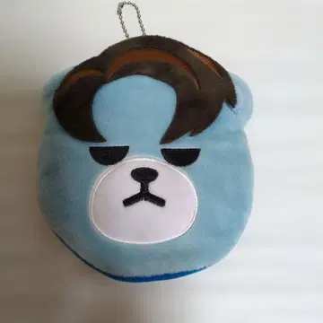 KRUNK x BIGBANG 곰 모양 파우치 파랑 새상품