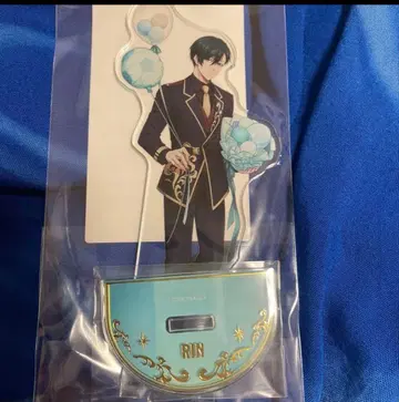 블루 록 벌룬 금박 아크릴 스탠드 이토시 린