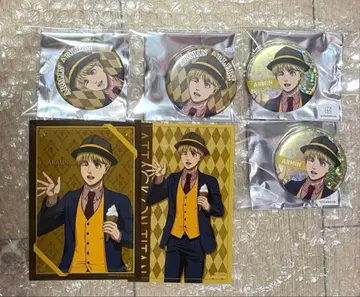 진격의 거인 아르민 홀로그램 블라인드 캔뱃지 Break Time