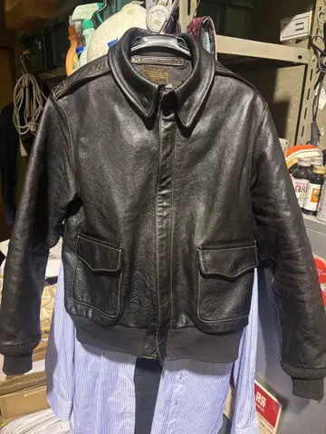 BUZZRICKSON'S 블랙 A-2 40 사이즈