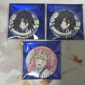 귀멸의 칼날 전 집중전 캔뱃지 칸로지 미츠리 이쿠로 오바나이