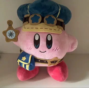 별의 커비 모험가풍 봉제 인형 별의 커비와 몽환의 기어 BIG 봉제 인형