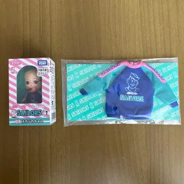리카짱 복권 x 세일러즈 04 쁘띠 리카짱 트레이닝복 2점 세트