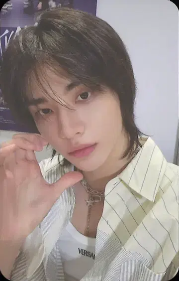 Stray Kids Hyunjin 2025 FC 갱신 혜택 포토 카드