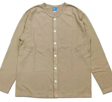 굿온 크루 티 가디건 코요테 코튼유에스에이