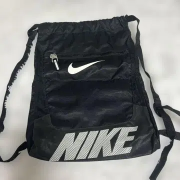 NIKE 드로우 스트링 백팩 블랙 냅색