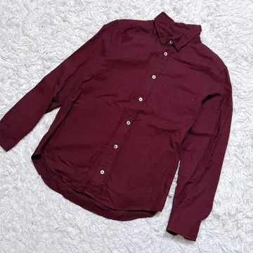 [ c7900 ] HARE 셔츠 긴팔 보르도 남성용