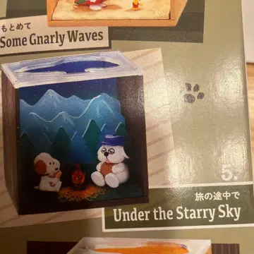 스누피 시너리 박스 SNOOPY ~여행 도중에~ 미니어처 피규어 5