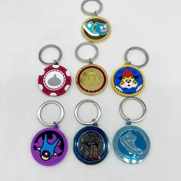 드래곤 퀘스트 워크 리얼 이벤트 메달 키링 7종 7개 슬라미치 메달