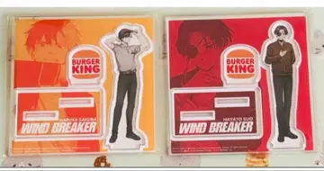 WIND BREAKER 윈드브레이커 아크릴 스탠드 2종 버거킹