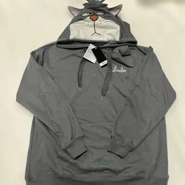 [택 포함 새상품] 루시퍼 코스프레 후드티 M 사이즈 그레이 후드