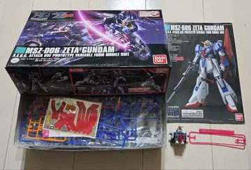 반다이 MSZ-006 제타 건담 HG 하자품