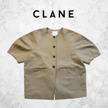 새상품급 클라네 하프 슬리브 코쿤 자켓