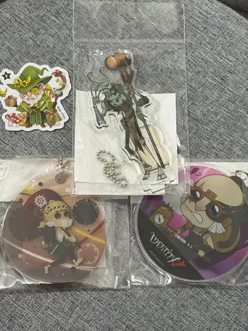 제5인격 광안 굿즈 묶음 판매 아크릴 스탠드 스티커 키링