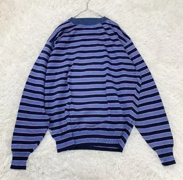 헤릴 HERILL 화이트 린넨 보더 니트