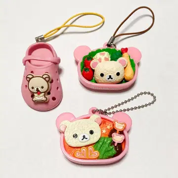 코리락쿠마 도시락 스트랩 미니 샌들 마스코트