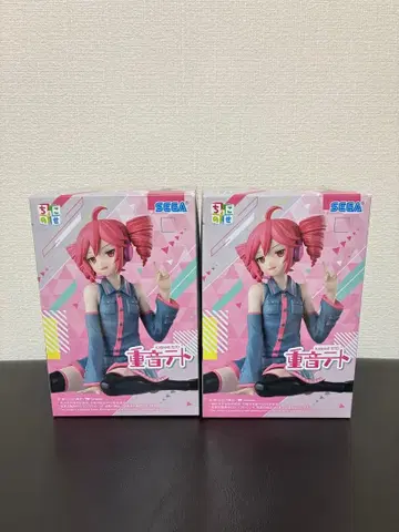 쵸코노세 프리미엄 피규어 카사네 테토 2개 세트 SEGA