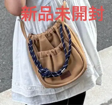 cpcm [ FUKA 기획 ] PU 파라코드 개더 미니 숄더백 카멜