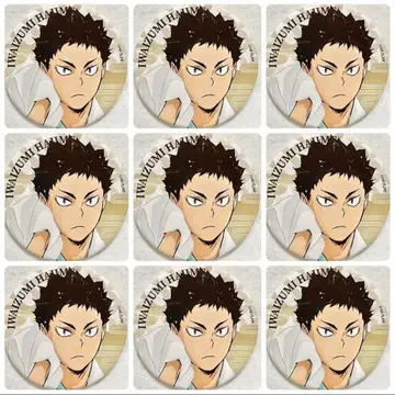 하이큐 극락탕 2025 캔뱃지 목욕탕 이와이즈미 2