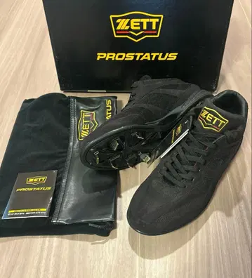 [ 미사용 새상품 ] ZETT PROSTATUS 제트 야구 스파이크