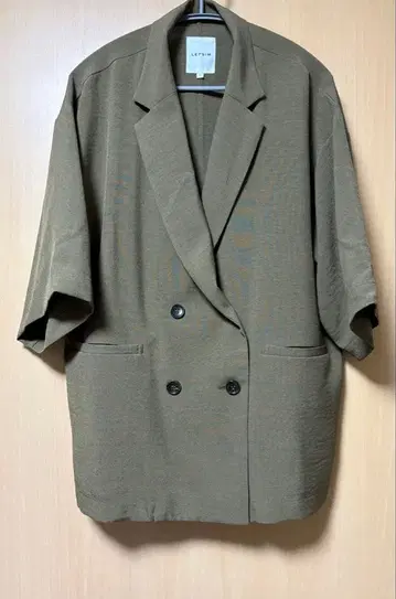 렙심 린넨 라이크 드라이 자켓 카키 LP070745AD