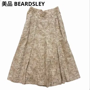 새상품급 BEARDSLEY 비어즐리 리프 자수 큐롯