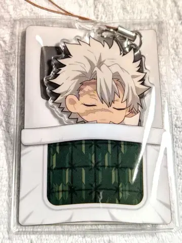 귀멸의 칼날 오야스미 아크릴 스트랩 시나즈가와 사네미