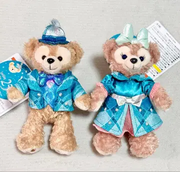 도쿄디즈니씨 25주년 더피 셰리메이 인형 배지