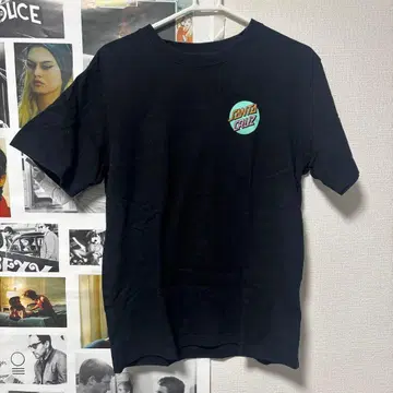 산타크루즈 뉴에라 반팔 셔츠