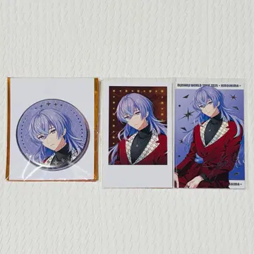 니지산지 호시미치 쇼 SitR 히로시마 폴라로이드 캔뱃지