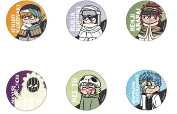 BLEACH 지로리 미니 캔뱃지 전 6종