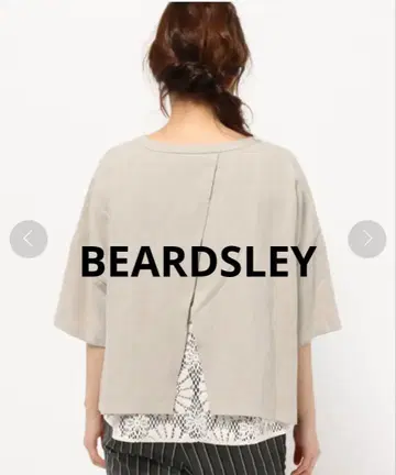 BEARDSLEY 비어즐리 후방 레이스 프렌치 린넨 풀오버 블라우스