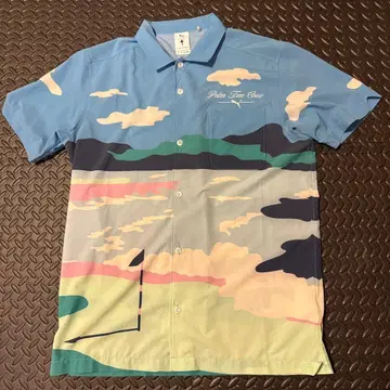 푸마 골프 Puma Palm Tree Crew 골프 셔츠
