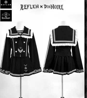 REFLEM x DimMoire 로고 자수 세일러 SETUP