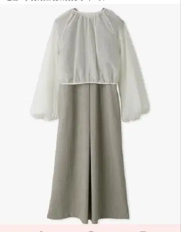 Mila Owen 3WAY 폴로 블라우스 턱 원피스