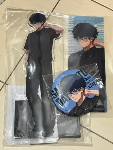 사카모토 데이즈 color glass 세바 나츠키 아크릴 스탠드 세트