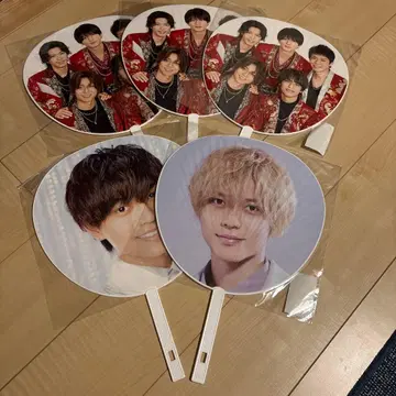 King & Prince 킹프리 나가세 렌 부채 세트 5장