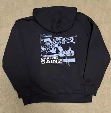 후드티 카를로스 사인츠 블랙 M 사이즈 속기모