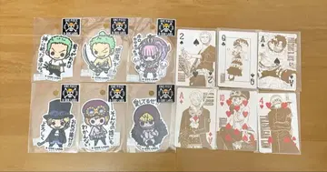 ONE PIECE 원피스 B-SIDELABEL 스티커 카드놀이