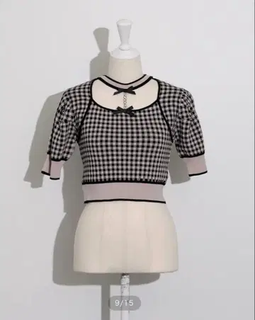 pium 비쥬 초커 포함 케이프 니트