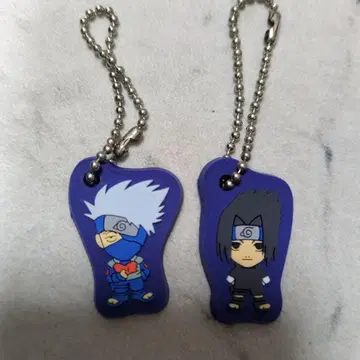 NARUTO 러버 마스코트 하타케 카카시 우치하 사스케 세트 레트로 상품