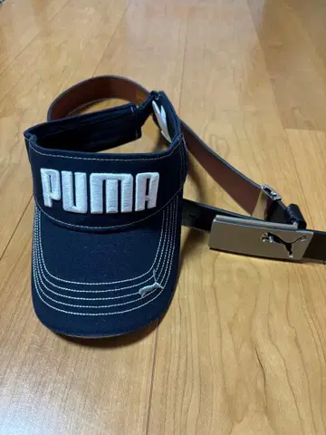 PUMA 선바이저 벨트 세트 골프