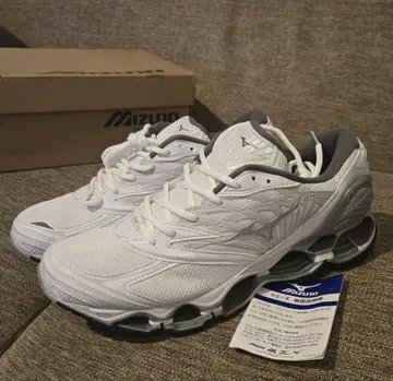 미즈노 웨이브 프로페시 LS 화이트x실버 Mizuno