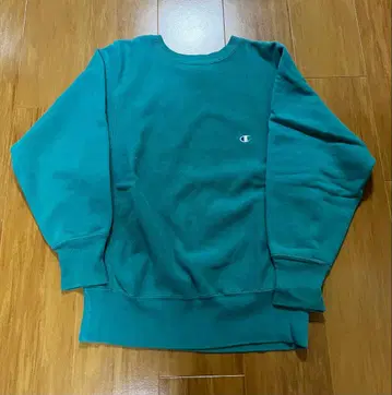 90s 챔피온 리버스 위브 빈티지 터콰이즈 그린 S 사이즈