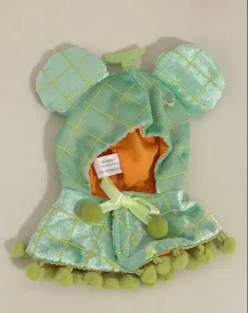 디즈니 유니베어 시크릿 코스튬 판초 후르츠 그린 멜론