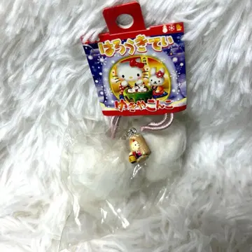 키티 눈이야 펑펑 방울 포니테일 피규어 참 2004