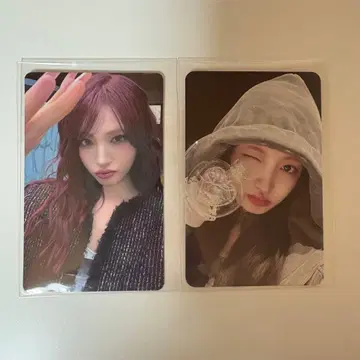 IVE 아이브 리즈 포토카드 VIP 특전 응원봉 포토카드 묶음 판매