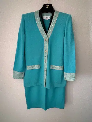 ST.JOHN/셋업/터콰이즈